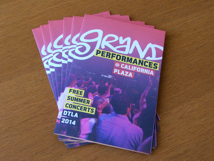 Grand Performances 2014 season brochure